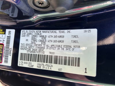 2026 Toyota Tundra Limited