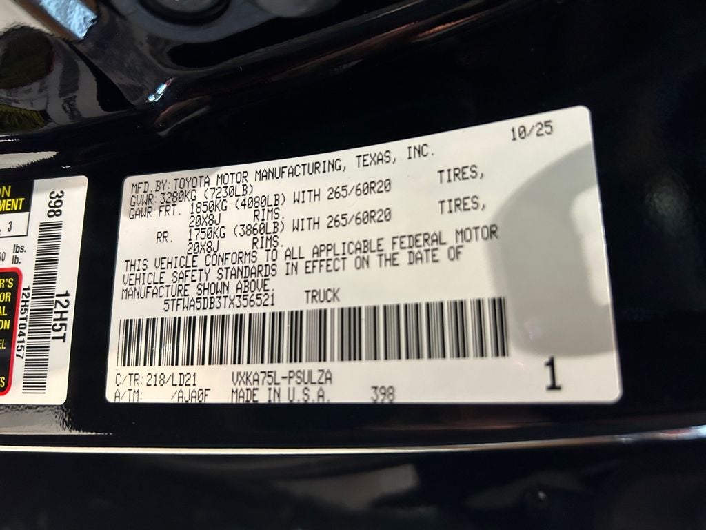 2026 Toyota Tundra Limited