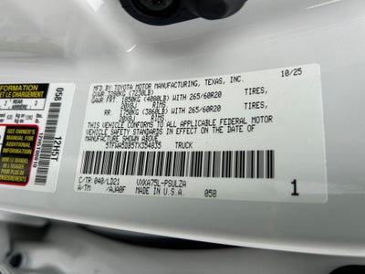 2026 Toyota Tundra Limited