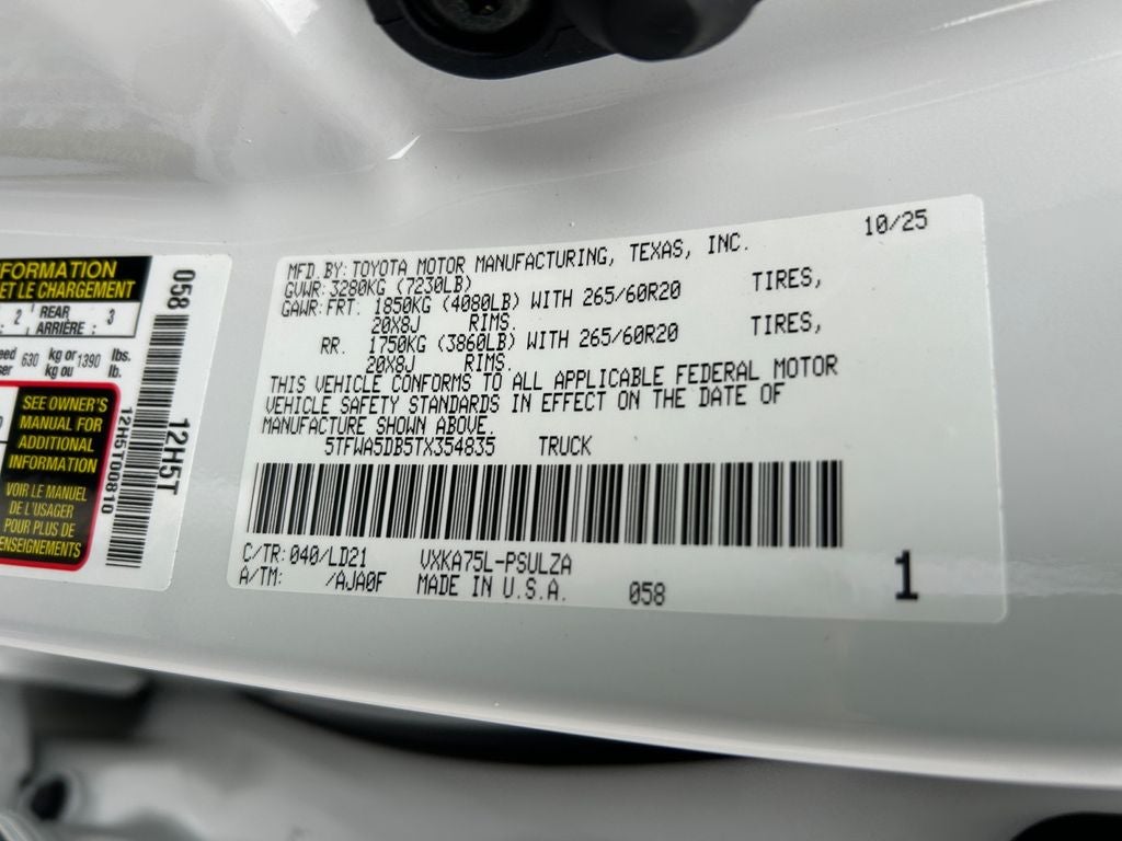 2026 Toyota Tundra Limited