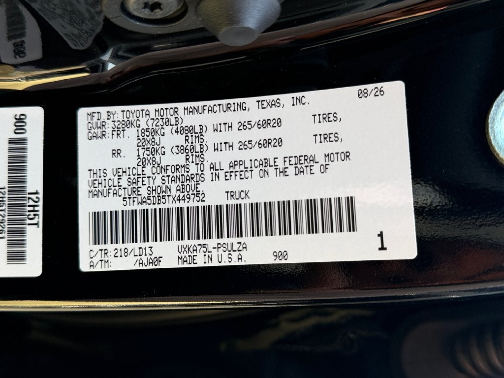 2026 Toyota Tundra Limited