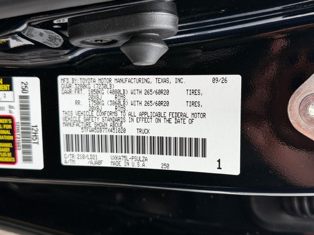 2026 Toyota Tundra Limited