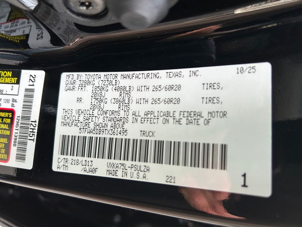 2026 Toyota Tundra Limited