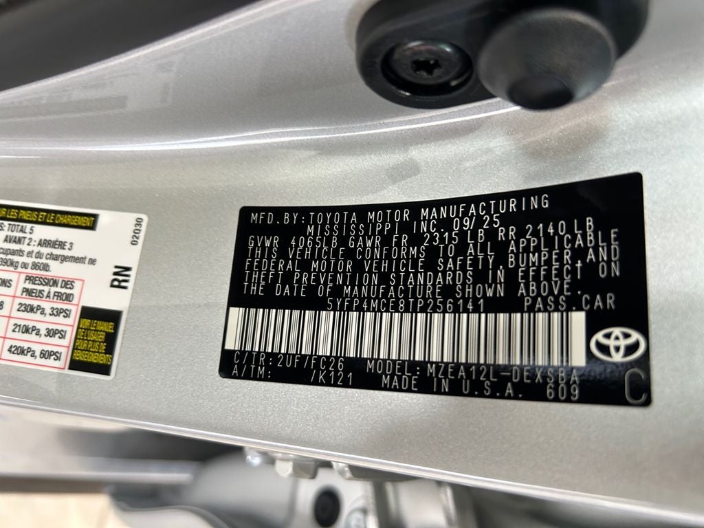 2026 Toyota Corolla SE