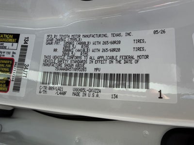 2026 Toyota Sequoia Platinum