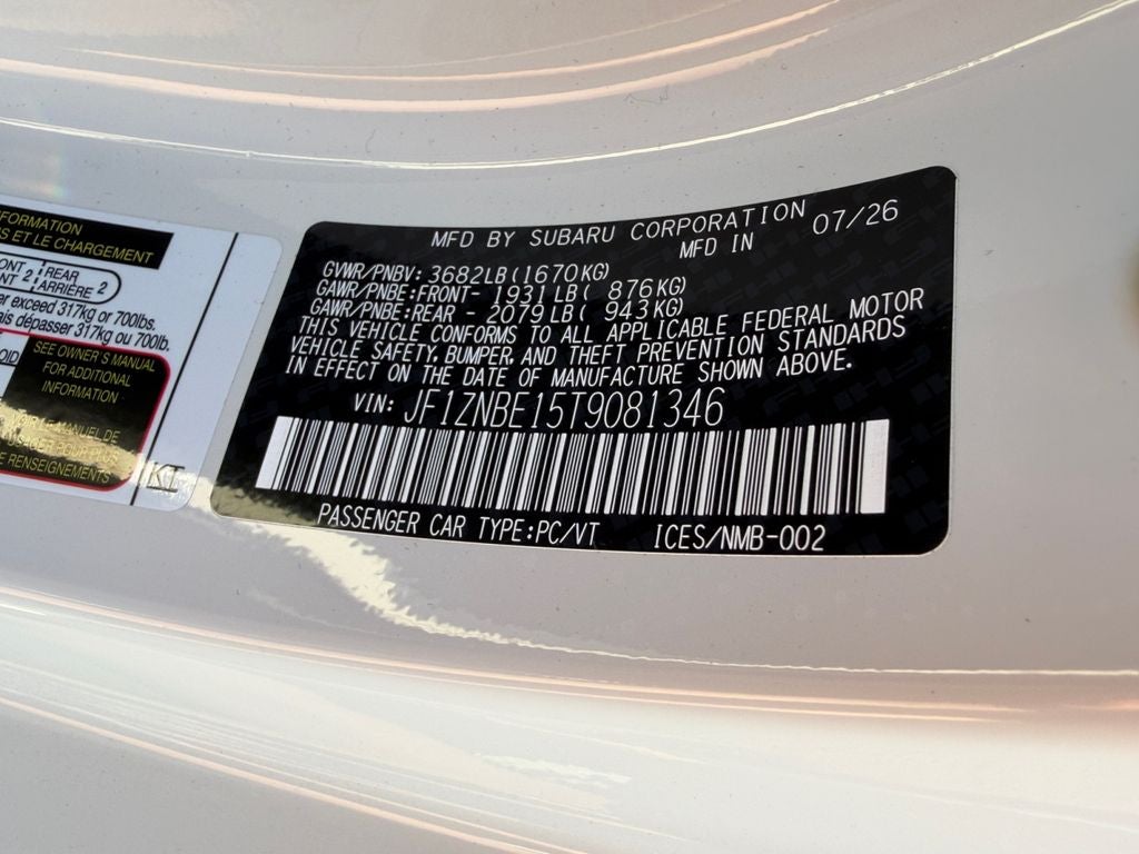 2026 Toyota GR86 GR86 Premium