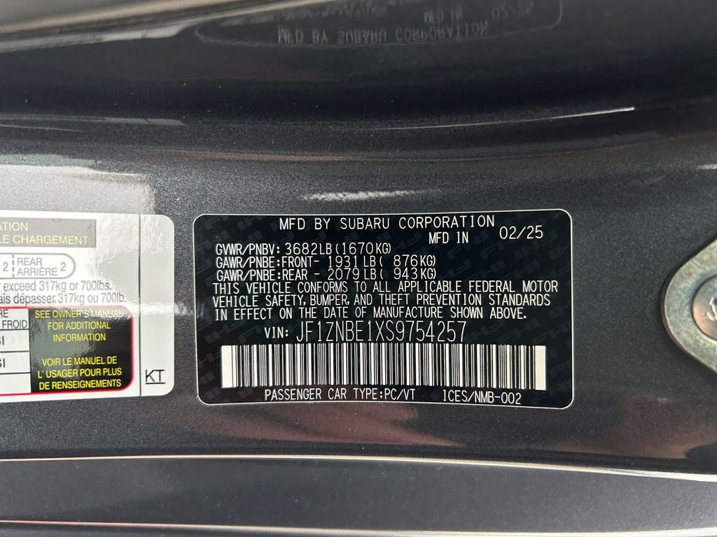 2025 Toyota GR86 PREMIUM Premium