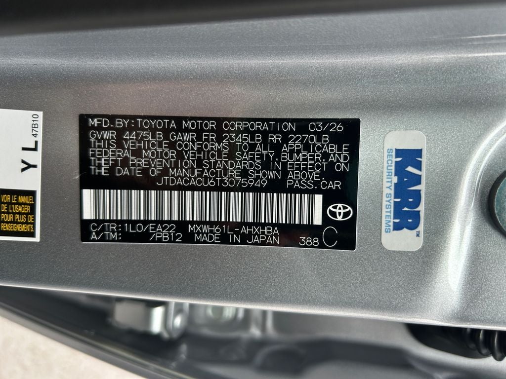 2026 Toyota Prius Plug-In Hybrid XSE Premium