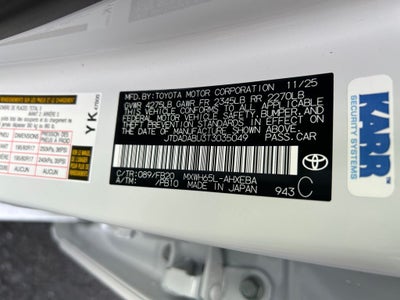 2026 Toyota Prius LE AWD