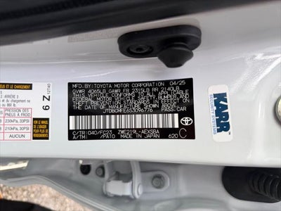 2025 Toyota Corolla Hybrid SE
