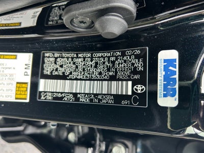 2026 Toyota Corolla SE