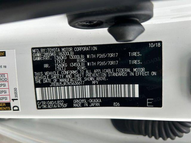 2019 Toyota 4RUNNER SR5 Premium