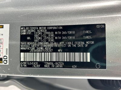 2026 Toyota 4Runner TRD Off-Road Premium