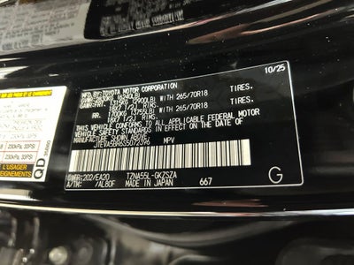 2025 Toyota 4Runner TRD Off-Road Premium