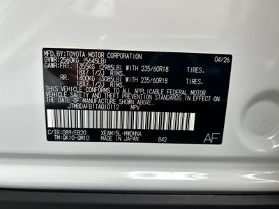 2026 Toyota bZ XLE