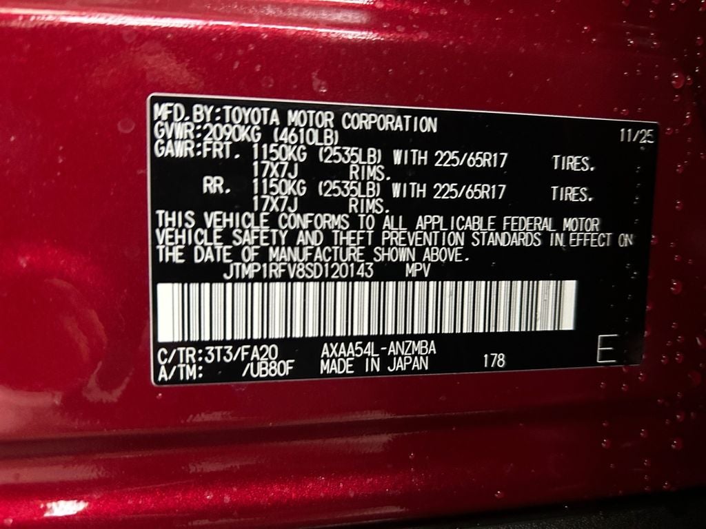 2025 Toyota RAV4 XLE