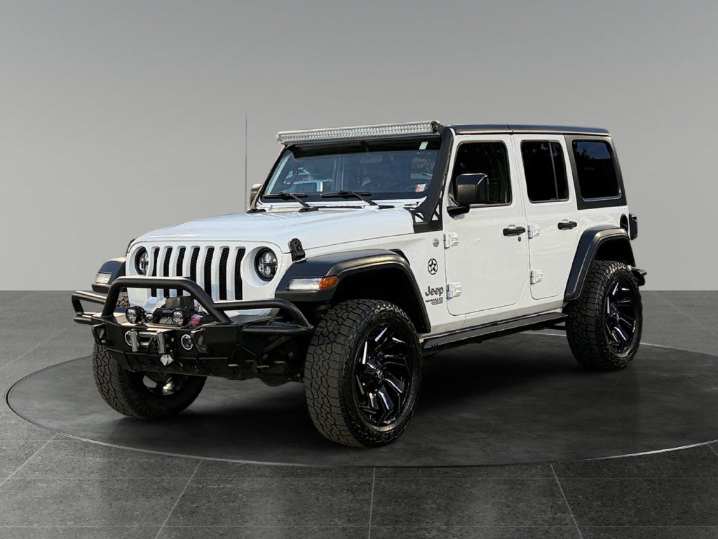 2018 Jeep Wrangler Unlimited Sport S Lift wheels & tires