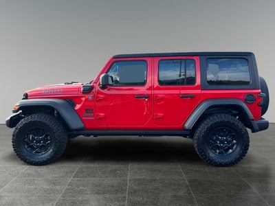 2023 Jeep Wrangler Willys 4xe Lifted w/ Wheel & Tire Package