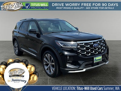 2025 Ford Explorer Platinum
