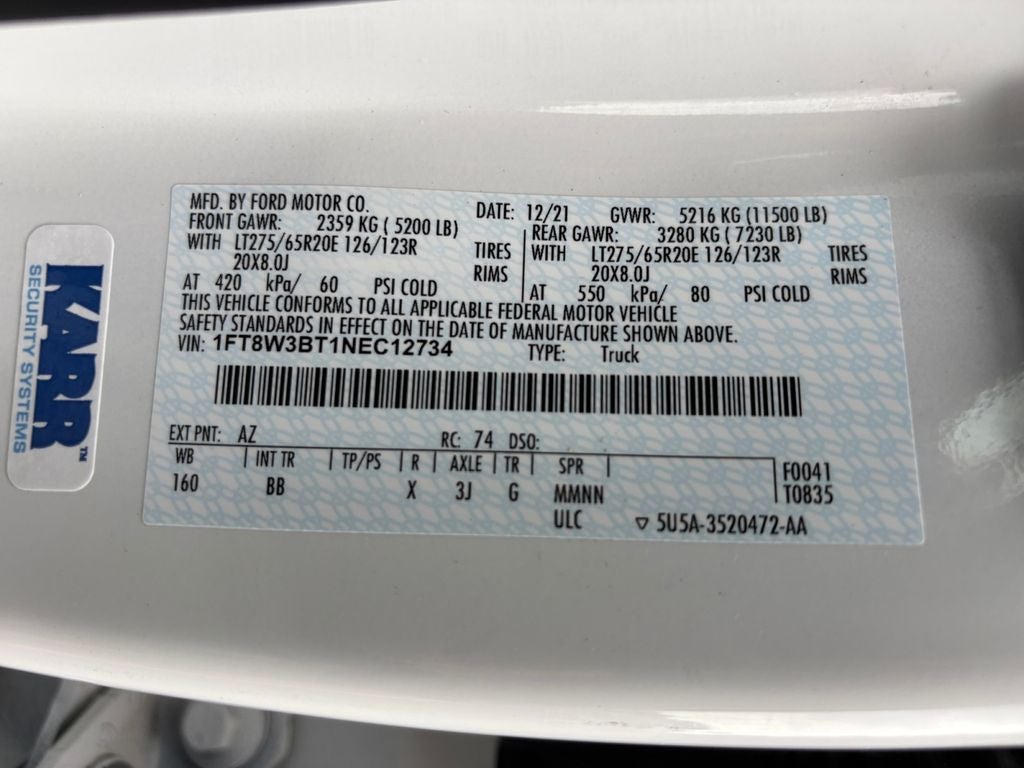 2022 Ford F-350SD Platinum