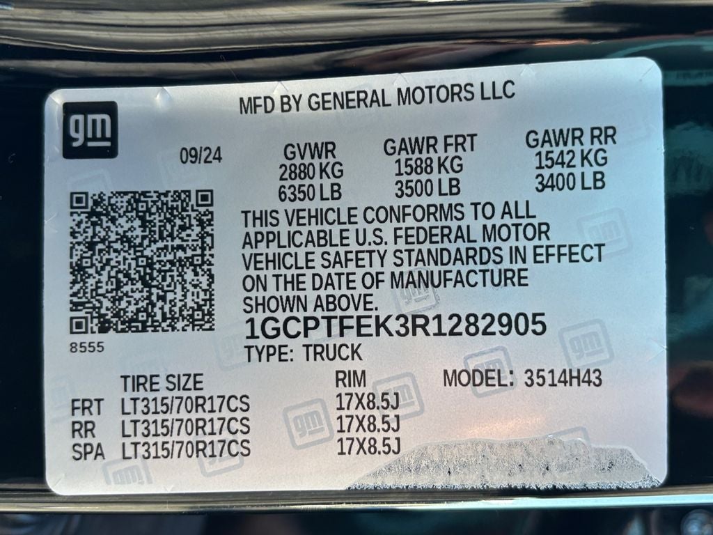 2024 Chevrolet Colorado ZR2