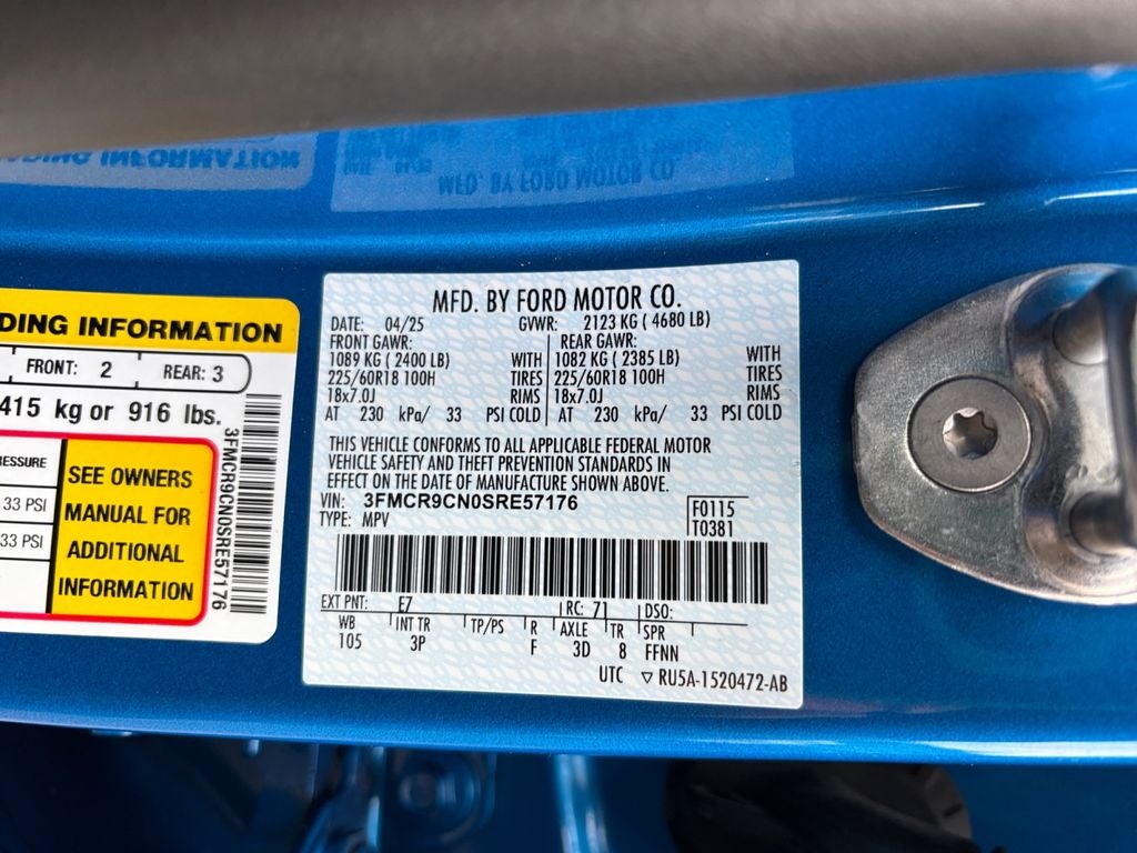 2025 Ford Bronco Sport Outer Banks