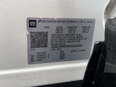 2024 Chevrolet Equinox EV 3 RS