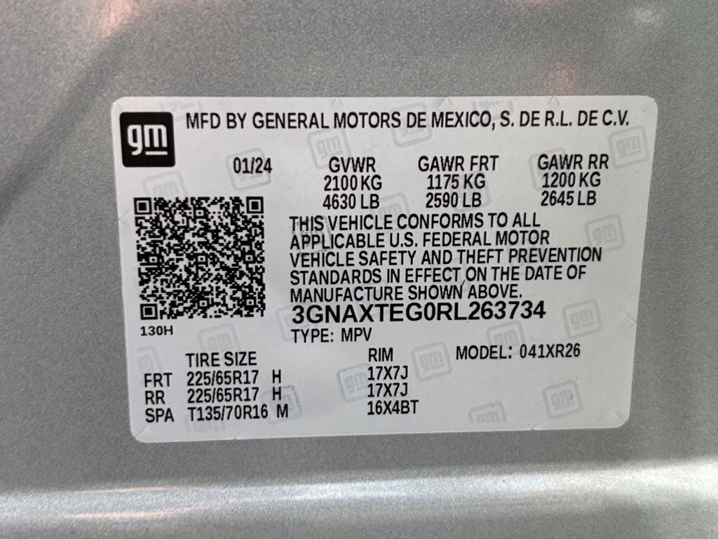 2024 Chevrolet Equinox LT