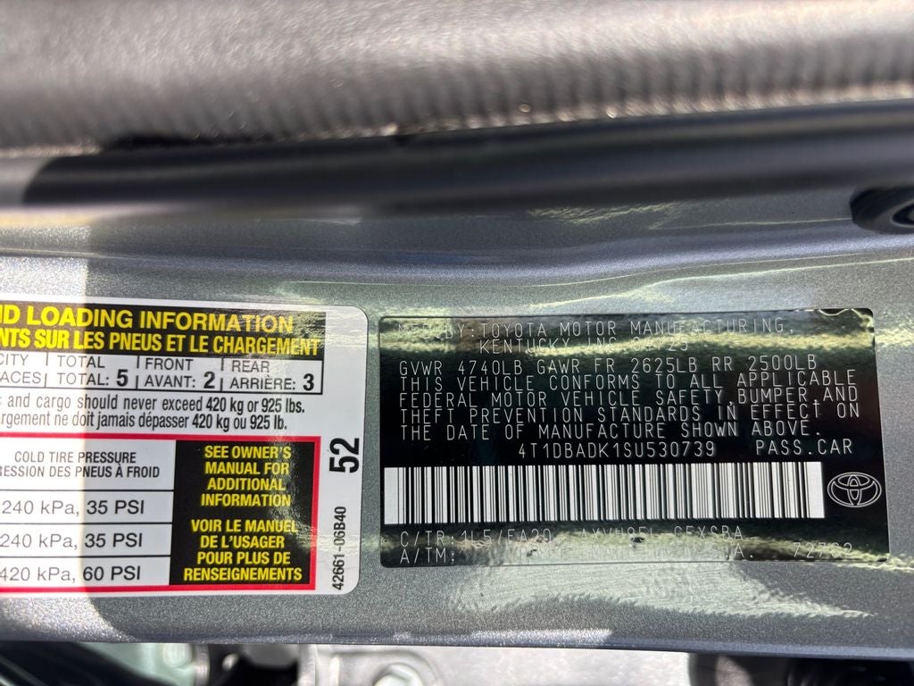 2025 Toyota Camry SE