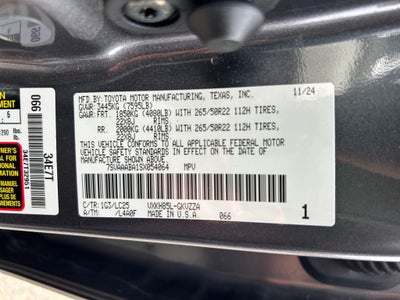 2025 Toyota Sequoia Capstone