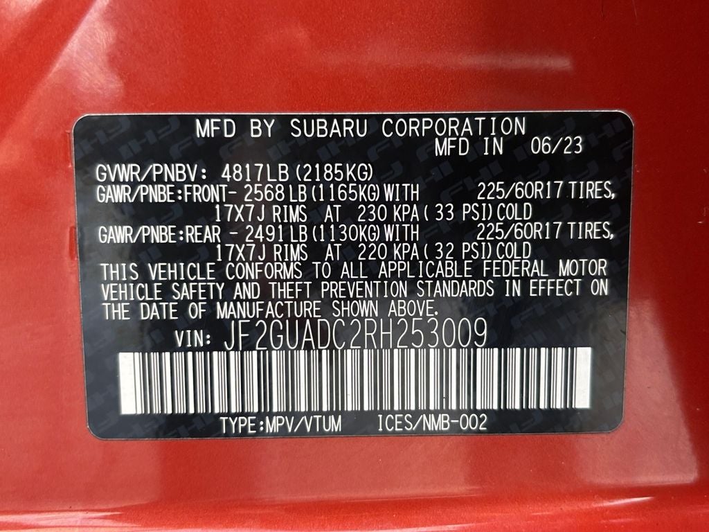 2024 Subaru Crosstrek Premium