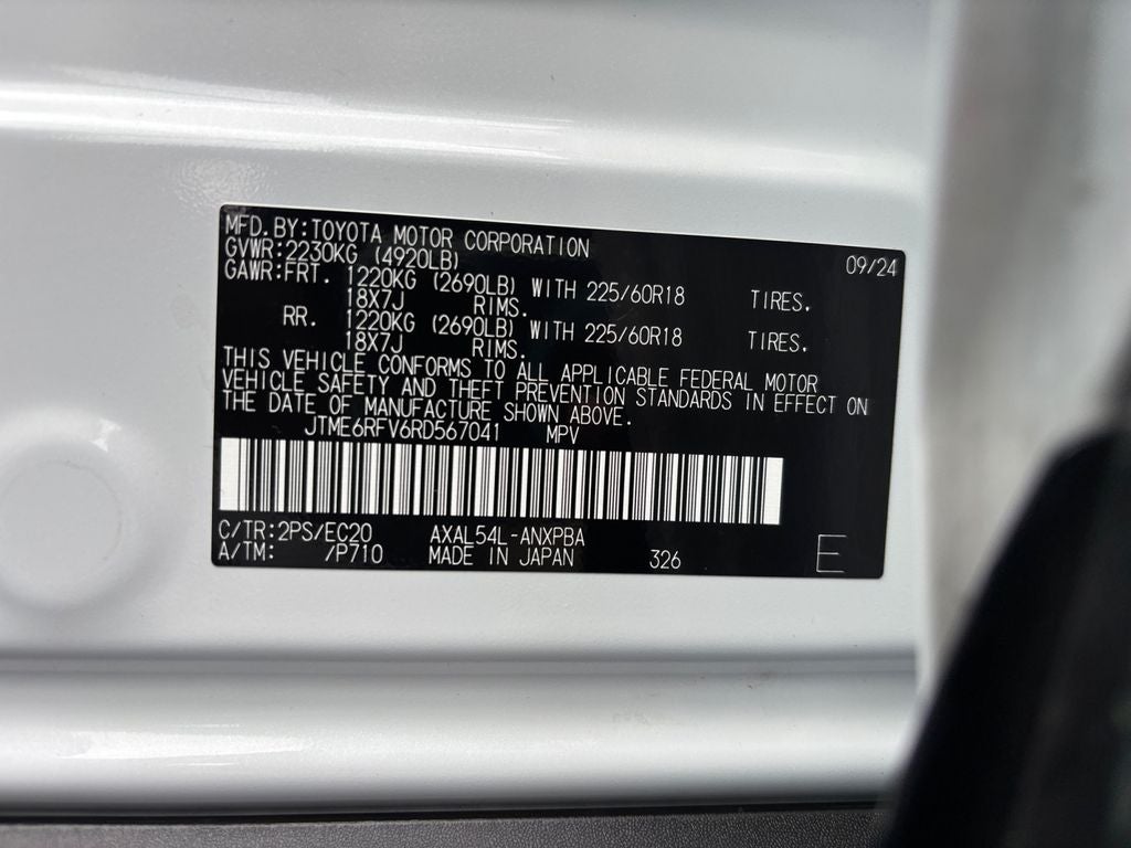 2024 Toyota RAV4 Hybrid XSE